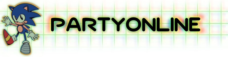PARTYONLINE header